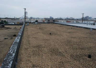 Before Photo of Old Stone Roof